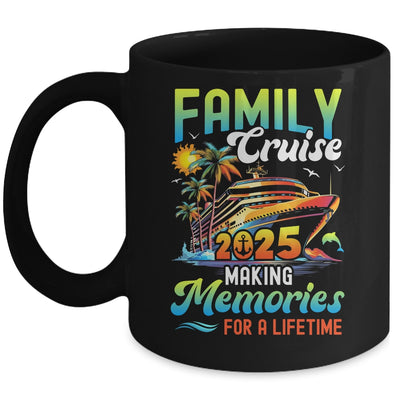 Family Cruise 2025 Making Memories Summer Vacation Matching Mug | teecentury