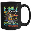 Family Cruise 2025 Making Memories Summer Vacation Matching Mug | teecentury