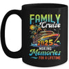 Family Cruise 2025 Making Memories Summer Vacation Matching Mug | teecentury