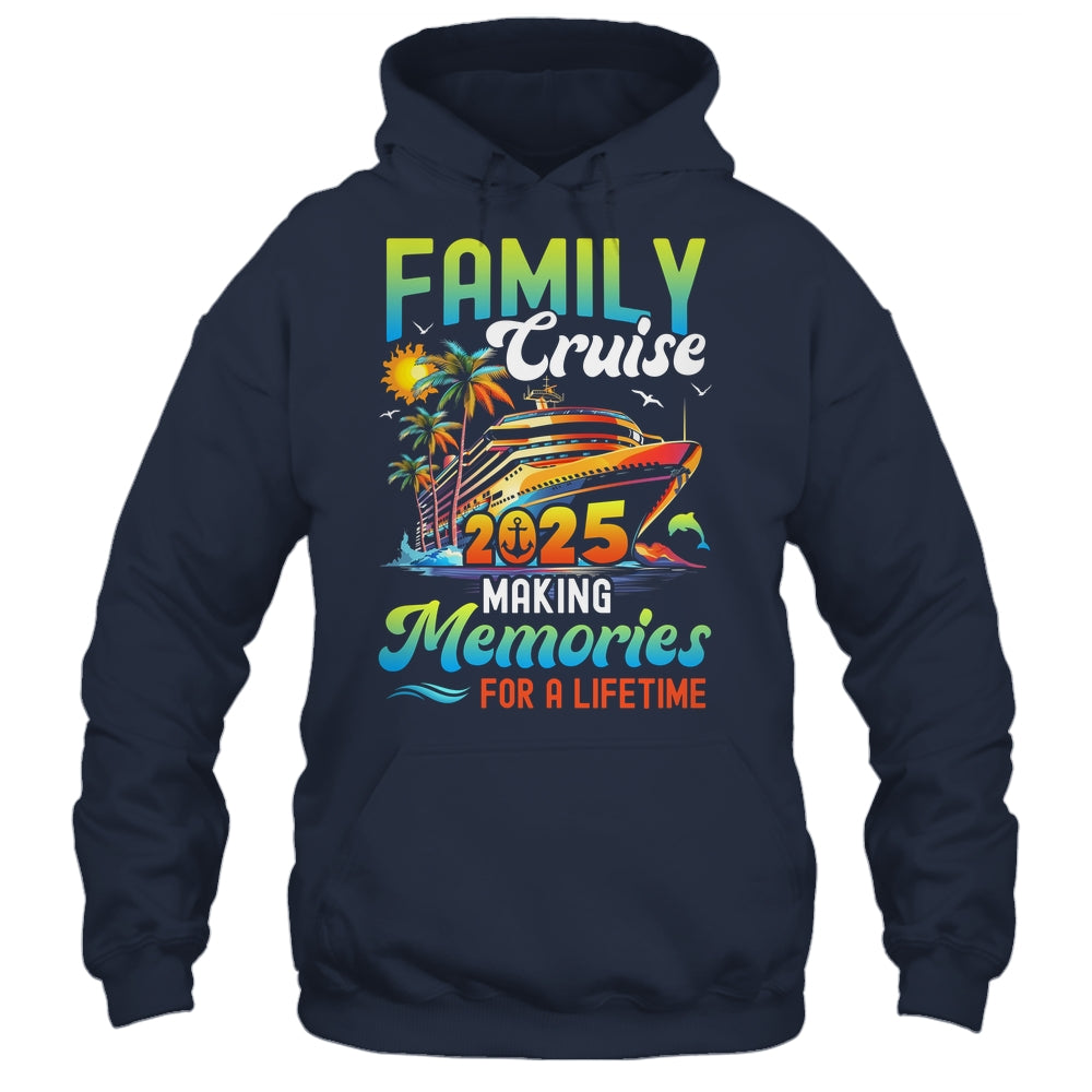 Family Cruise 2025 Making Memories Summer Vacation Matching Shirt & Tank Top | teecentury