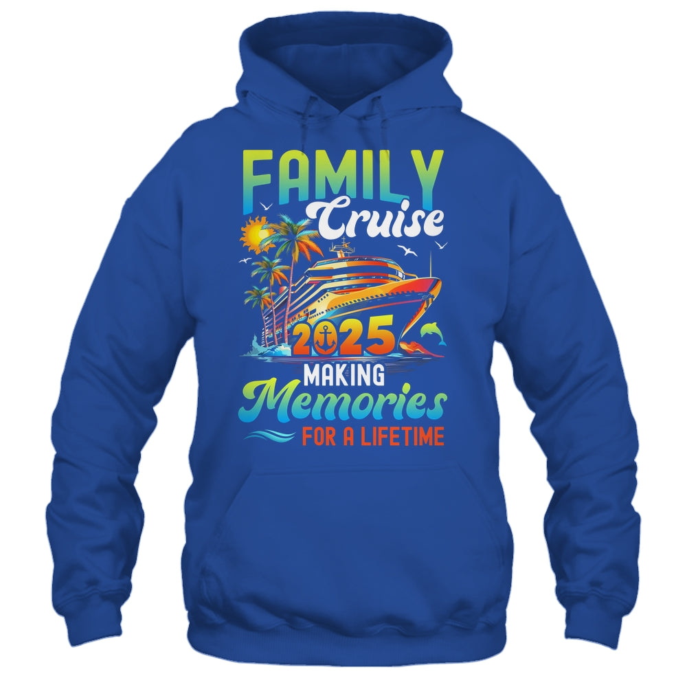 Family Cruise 2025 Making Memories Summer Vacation Matching Shirt & Tank Top | teecentury