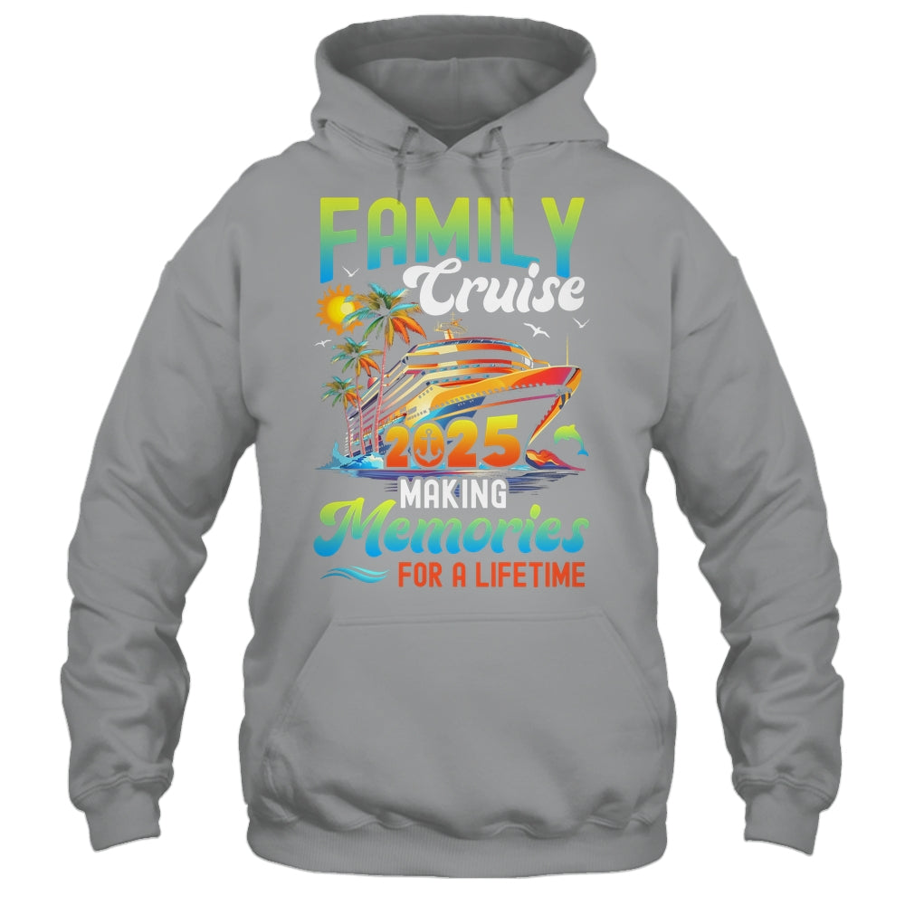 Family Cruise 2025 Making Memories Summer Vacation Matching Shirt & Tank Top | teecentury