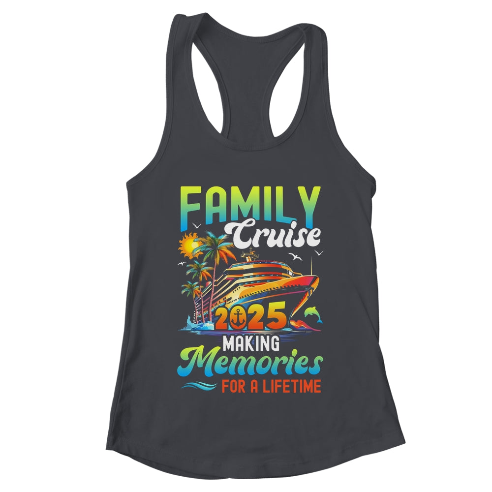 Family Cruise 2025 Making Memories Summer Vacation Matching Shirt & Tank Top | teecentury