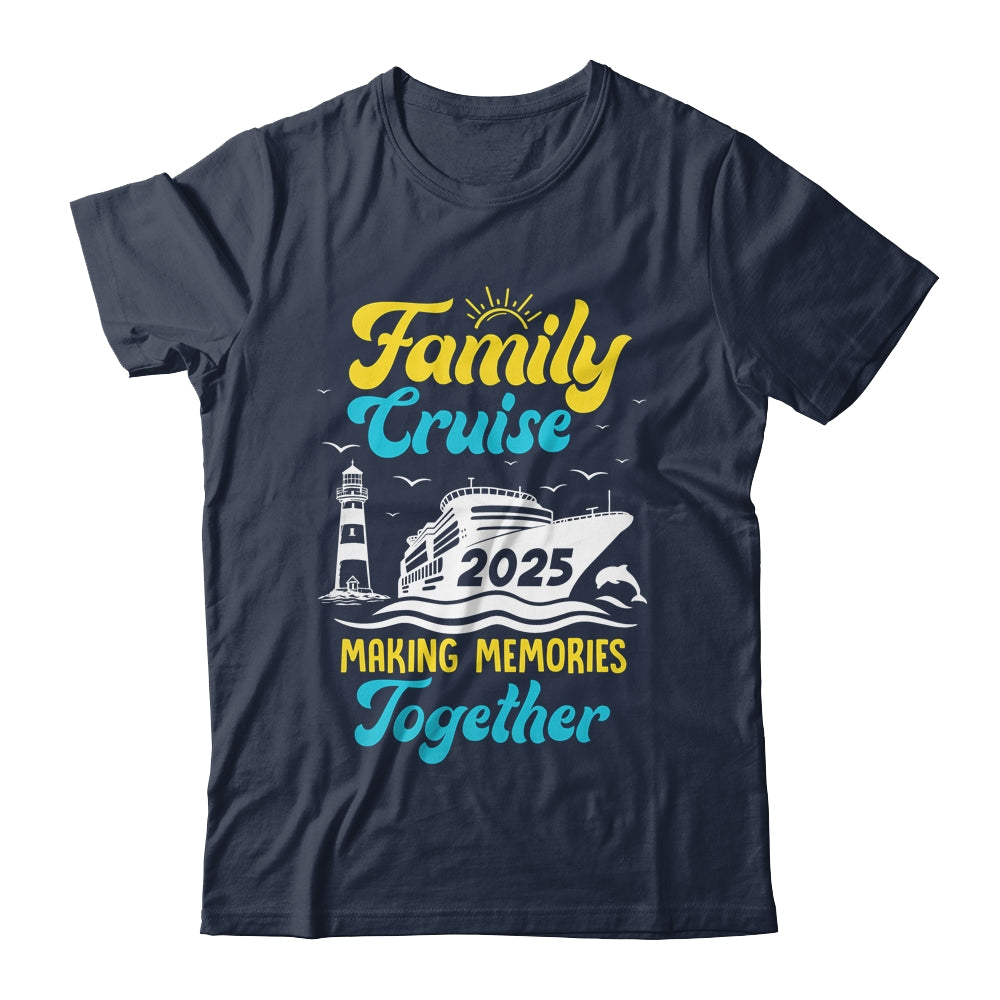 Family Cruise 2025 Making Memories Together Summer Trip Shirt & Tank Top | teecentury