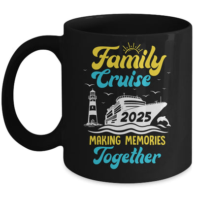 Family Cruise 2025 Making Memories Together Summer Trip Mug | teecentury
