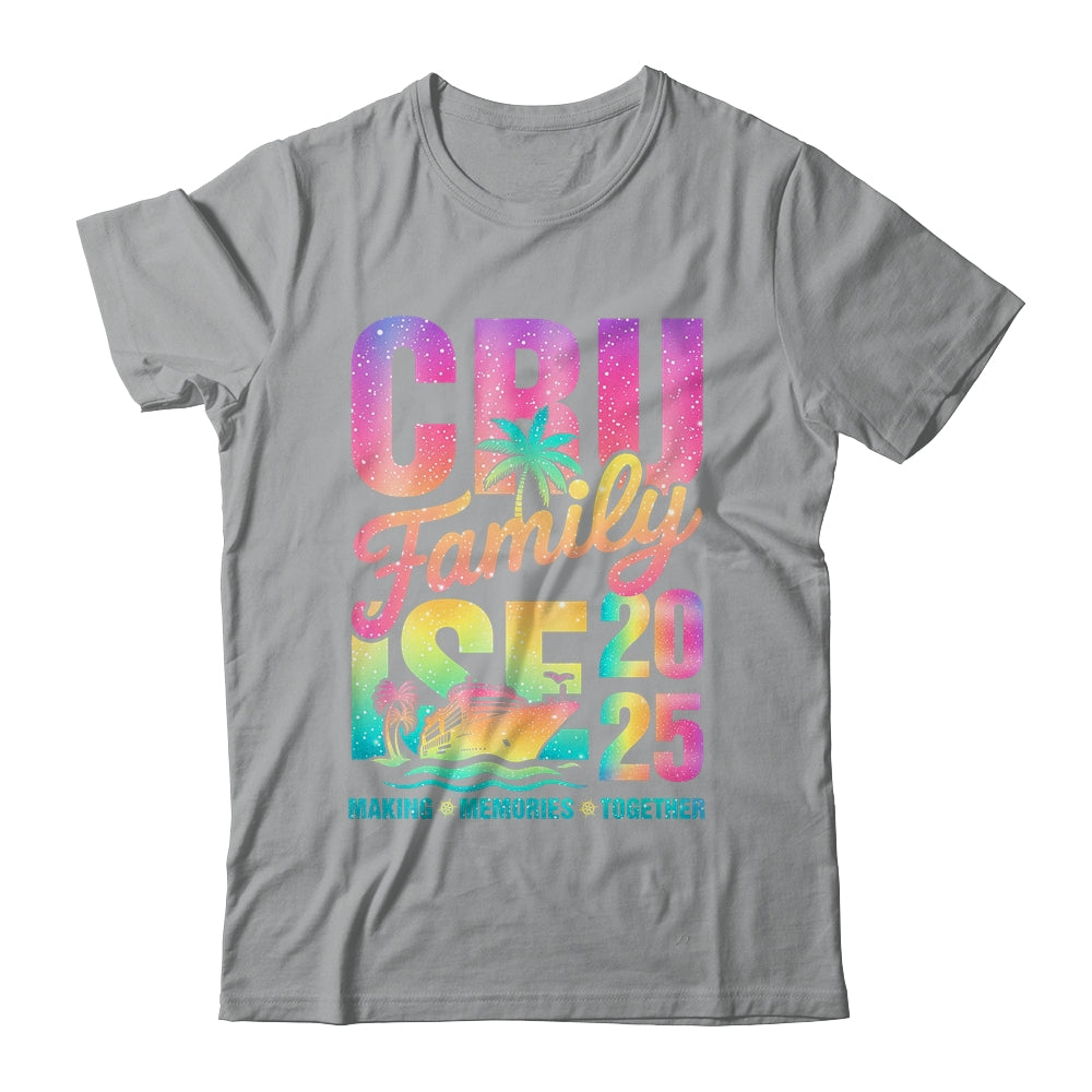 Family Cruise 2025 Making Memories Vacation Summer Trip Shirt & Tank Top | teecentury