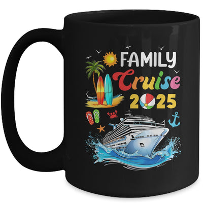 Family Cruise 2025 Summer Vacation Cruise Family Matching Mug | teecentury