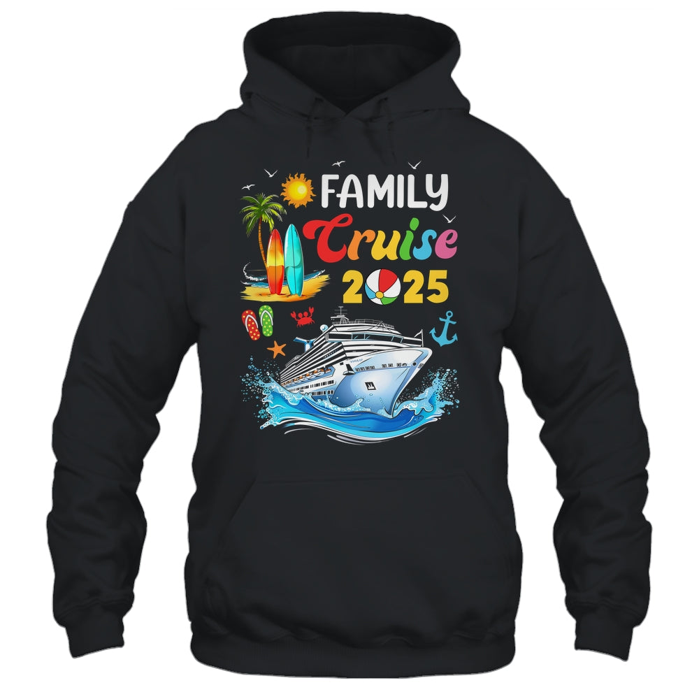 Family Cruise 2025 Summer Vacation Cruise Family Matching Shirt & Tank Top | teecentury