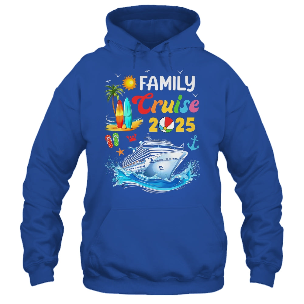 Family Cruise 2025 Summer Vacation Cruise Family Matching Shirt & Tank Top | teecentury