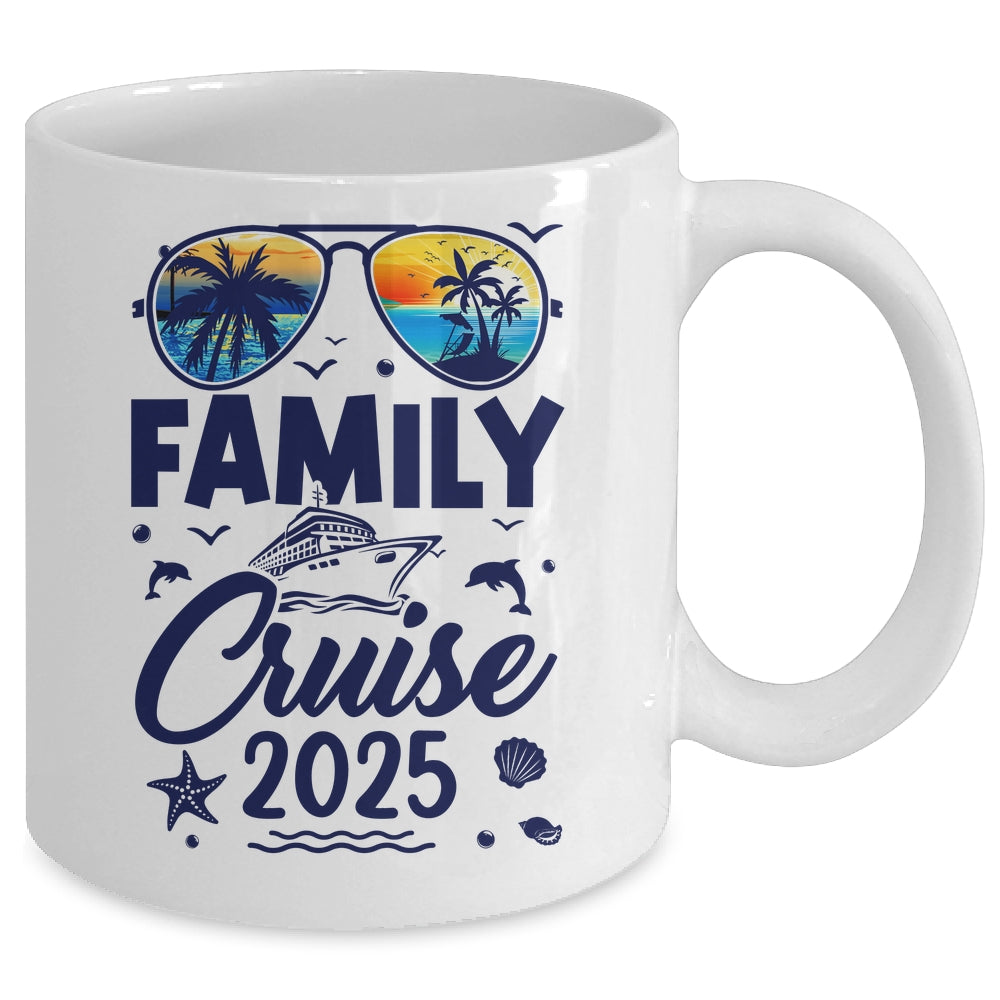 Family Cruise 2025 Summer Vacation Matching Family Cruise Mug | teecentury