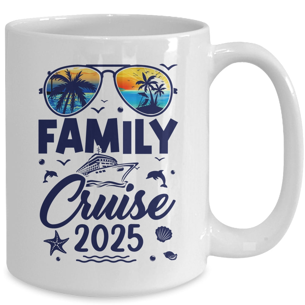 Family Cruise 2025 Summer Vacation Matching Family Cruise Mug | teecentury