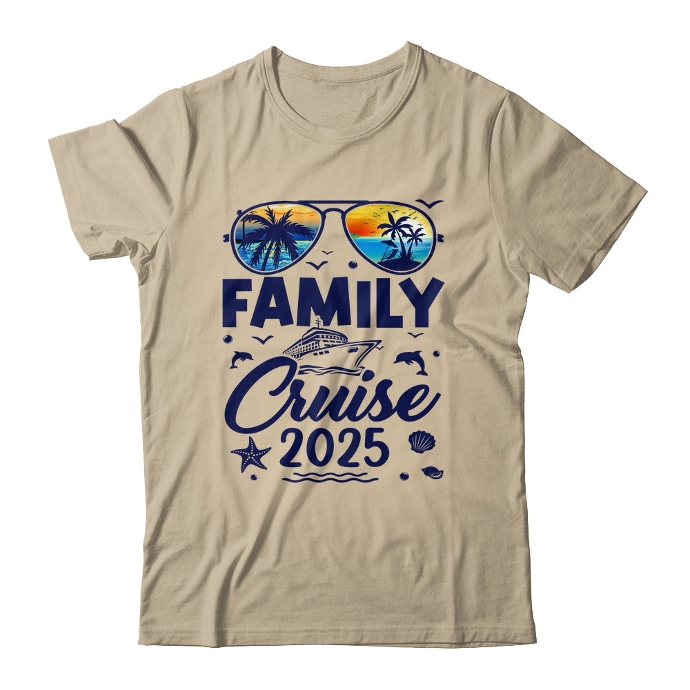Family Cruise 2025 Summer Vacation Matching Family Cruise Shirt & Tank Top | teecentury