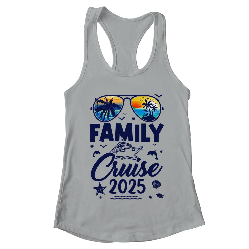 Family Cruise 2025 Summer Vacation Matching Family Cruise Shirt & Tank Top | teecentury