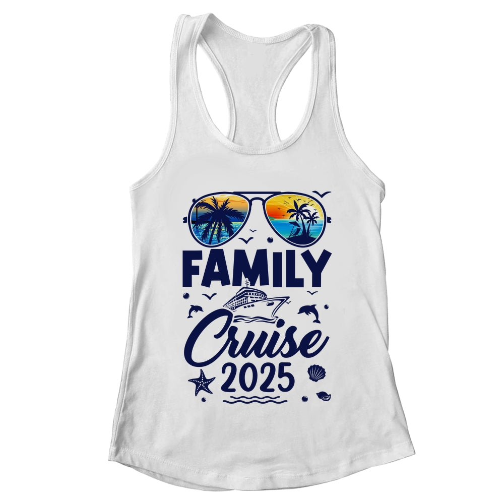 Family Cruise 2025 Summer Vacation Matching Family Cruise Shirt & Tank Top | teecentury