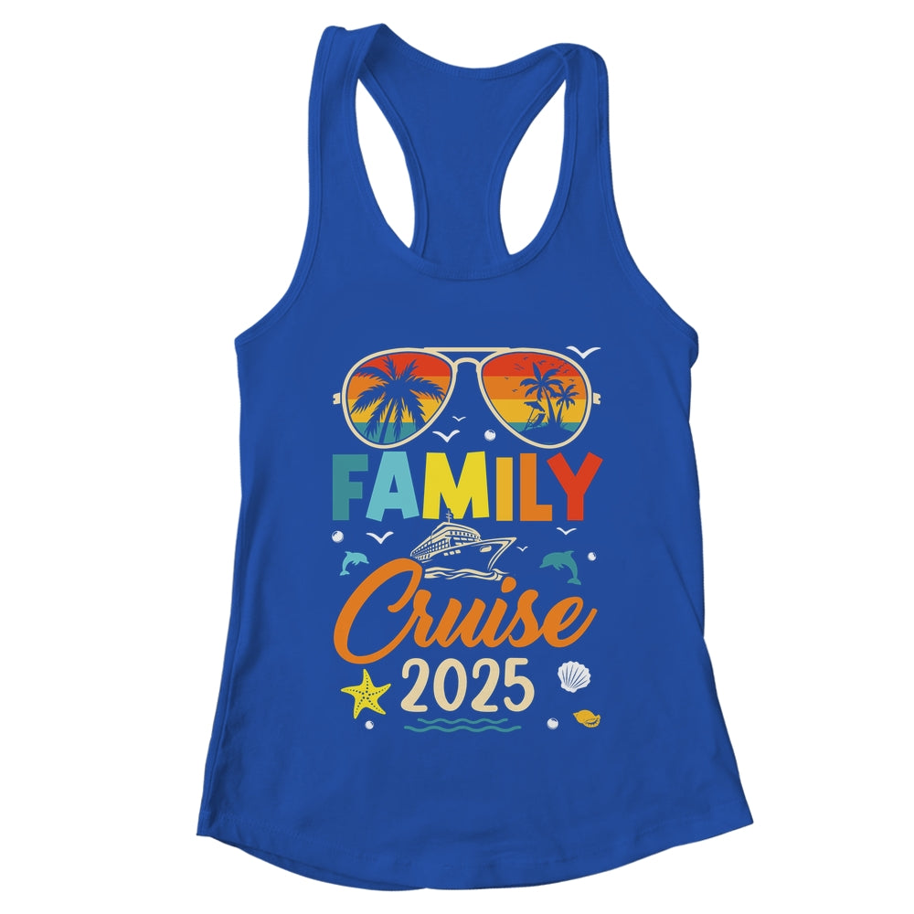 Family Cruise 2025 Summer Vacation Matching Family Cruising Shirt & Tank Top | teecentury