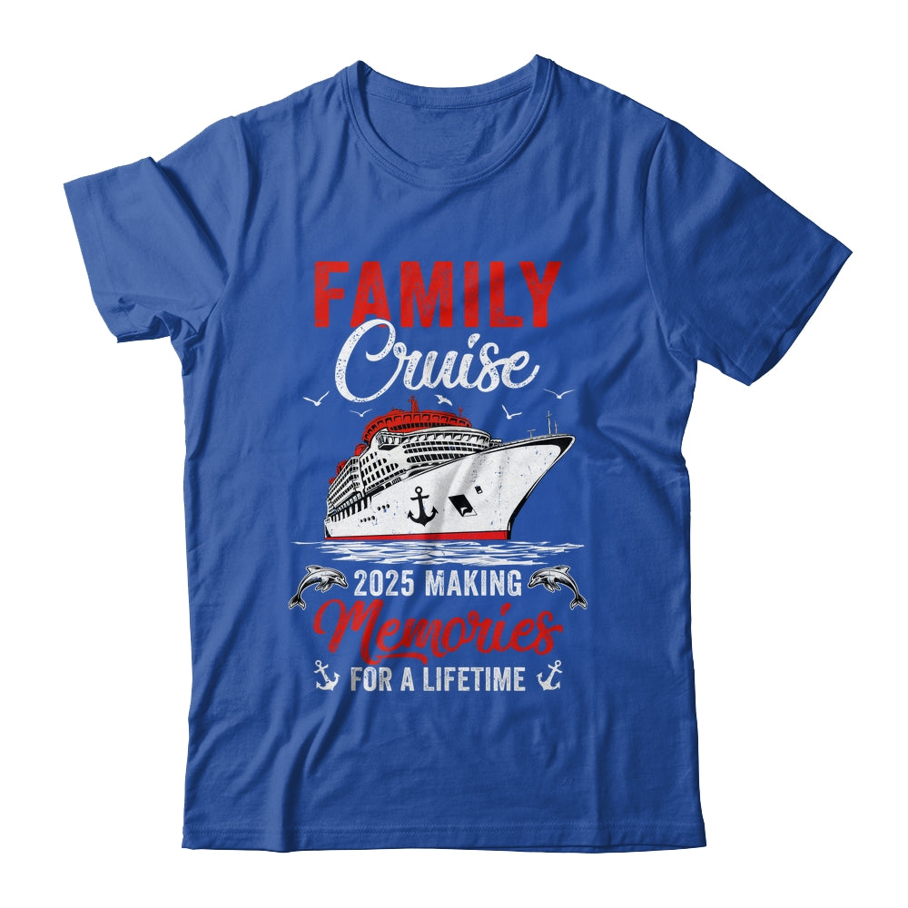 Family Cruise 2025 Vacation Family Trip Funny Party Shirt & Tank Top | teecentury