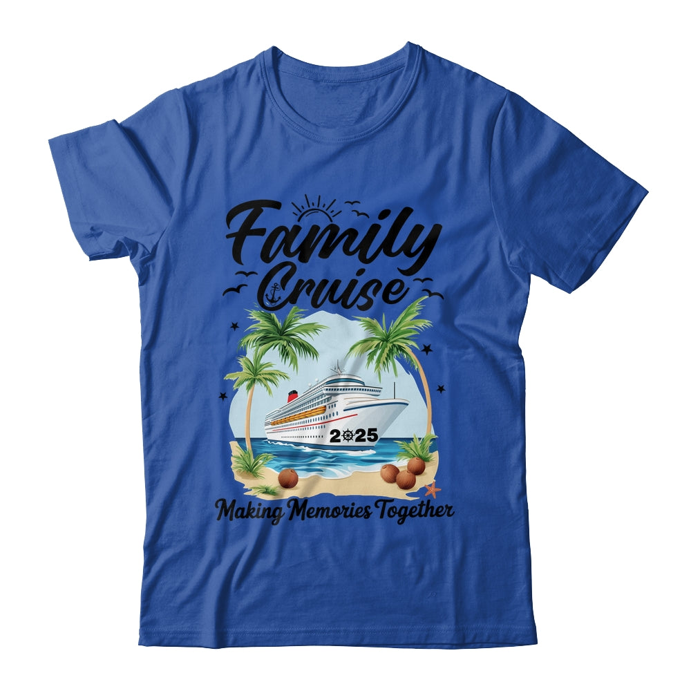 Family Cruise 2025 Vacation Trip Family Matching Cruise Ship Shirt & Tank Top | teecentury