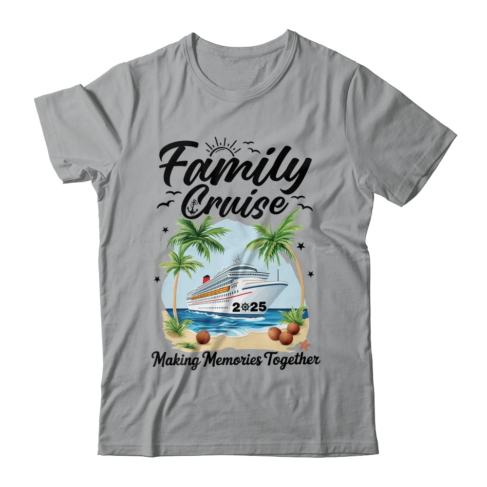 Family Cruise 2025 Vacation Trip Family Matching Cruise Ship Shirt & Tank Top | teecentury
