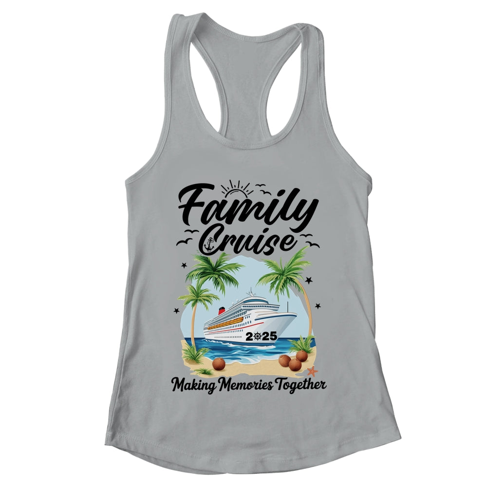 Family Cruise 2025 Vacation Trip Family Matching Cruise Ship Shirt & Tank Top | teecentury