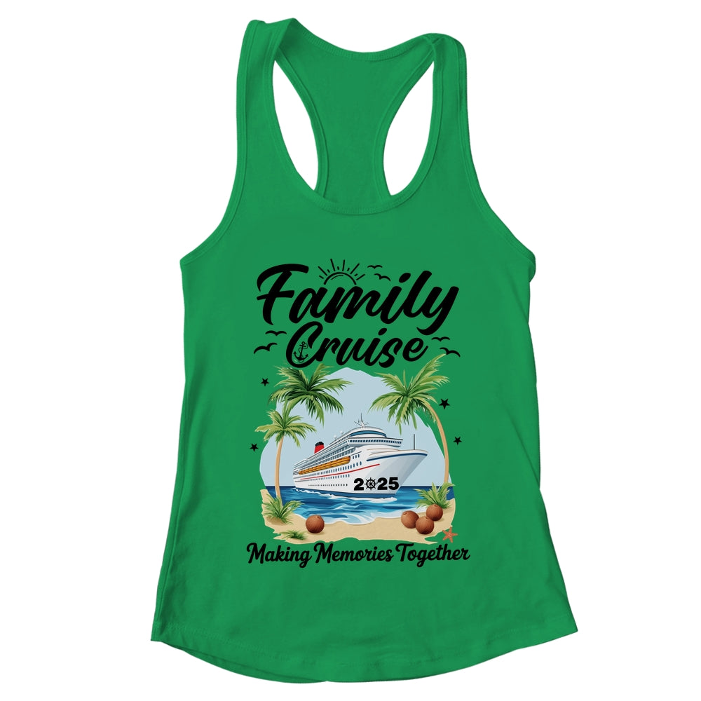 Family Cruise 2025 Vacation Trip Family Matching Cruise Ship Shirt & Tank Top | teecentury