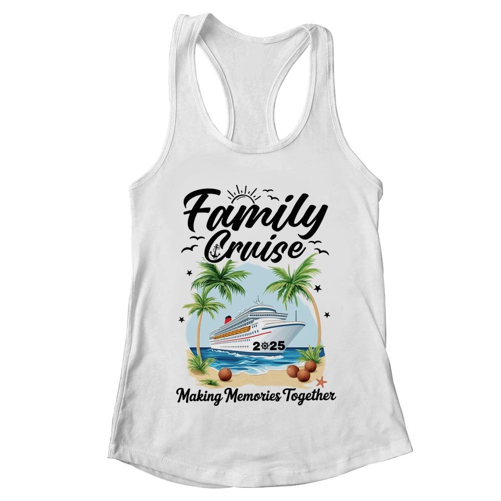 Family Cruise 2025 Vacation Trip Family Matching Cruise Ship Shirt & Tank Top | teecentury