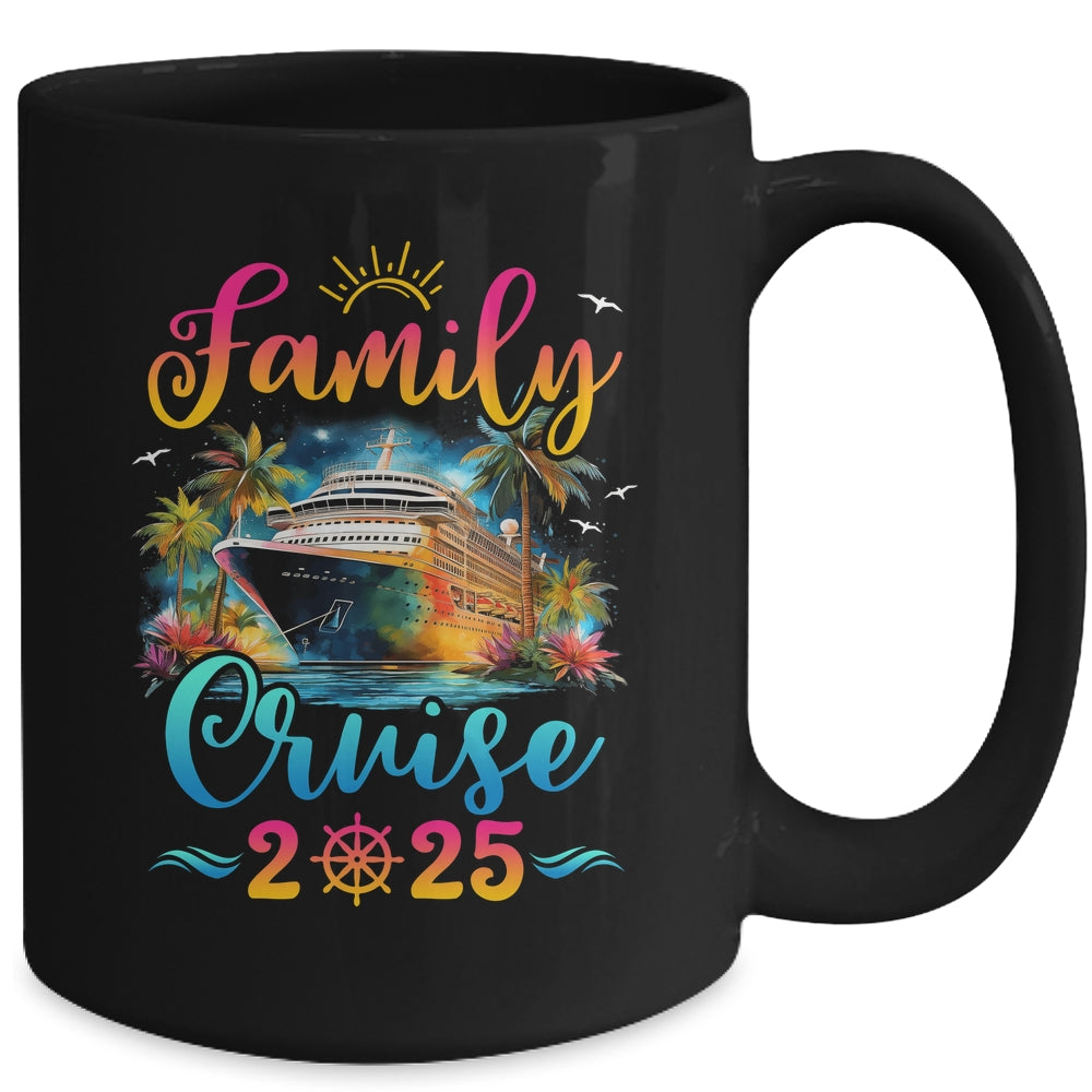 Family Cruise 2025 Vacation Trip Matching Summer Party Mug | teecentury
