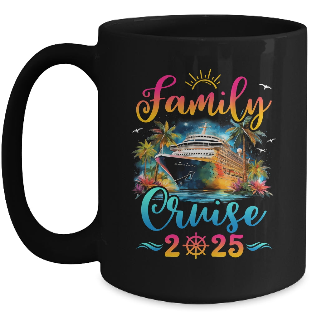 Family Cruise 2025 Vacation Trip Matching Summer Party Mug | teecentury