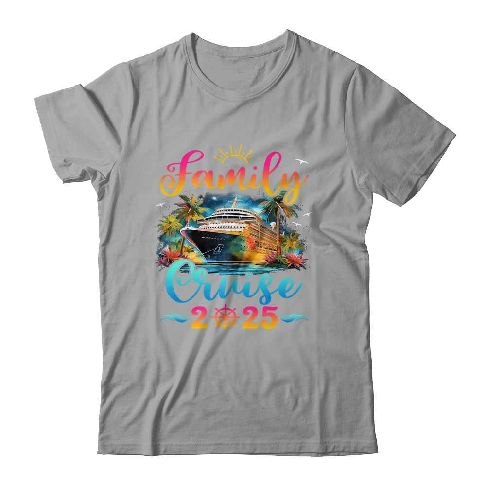 Family Cruise 2025 Vacation Trip Matching Summer Party Shirt & Tank Top | teecentury