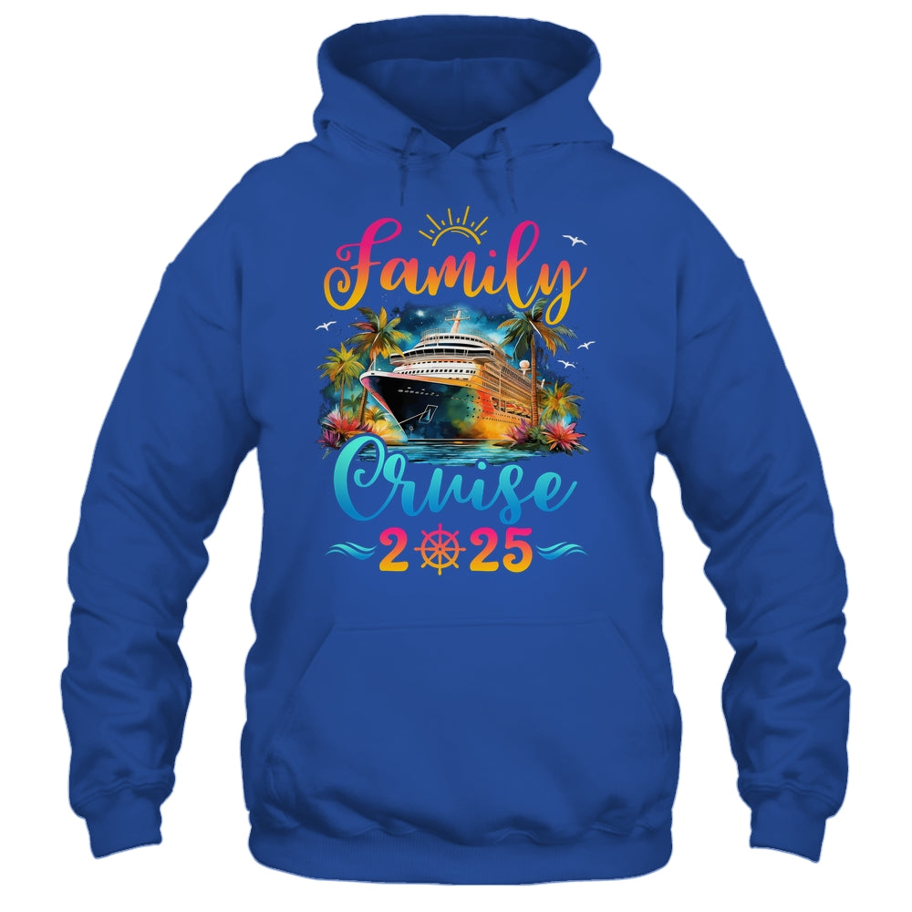 Family Cruise 2025 Vacation Trip Matching Summer Party Shirt & Tank Top | teecentury