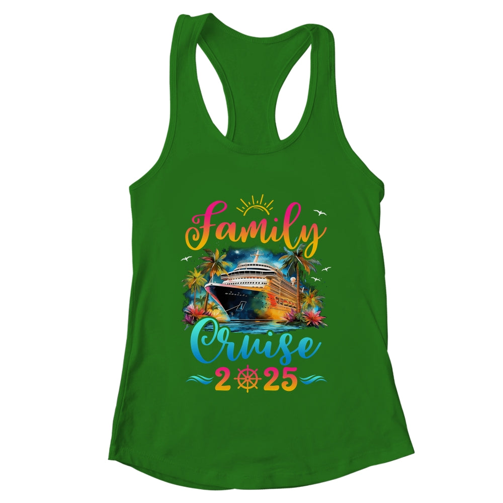 Family Cruise 2025 Vacation Trip Matching Summer Party Shirt & Tank Top | teecentury