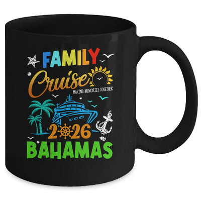 Family Cruise 2026 Bahamas Cruising Together Squad Matching Mug | teecentury