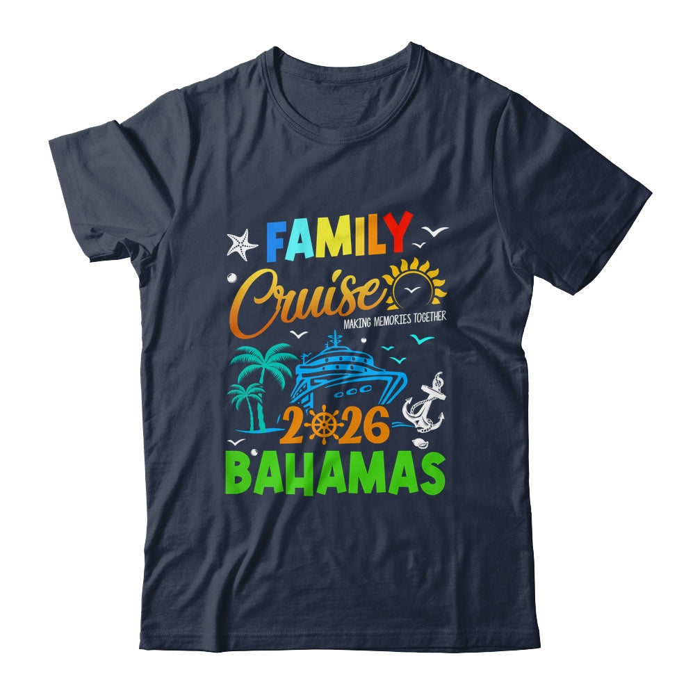 Family Cruise 2026 Bahamas Cruising Together Squad Matching Shirt & Tank Top | teecentury