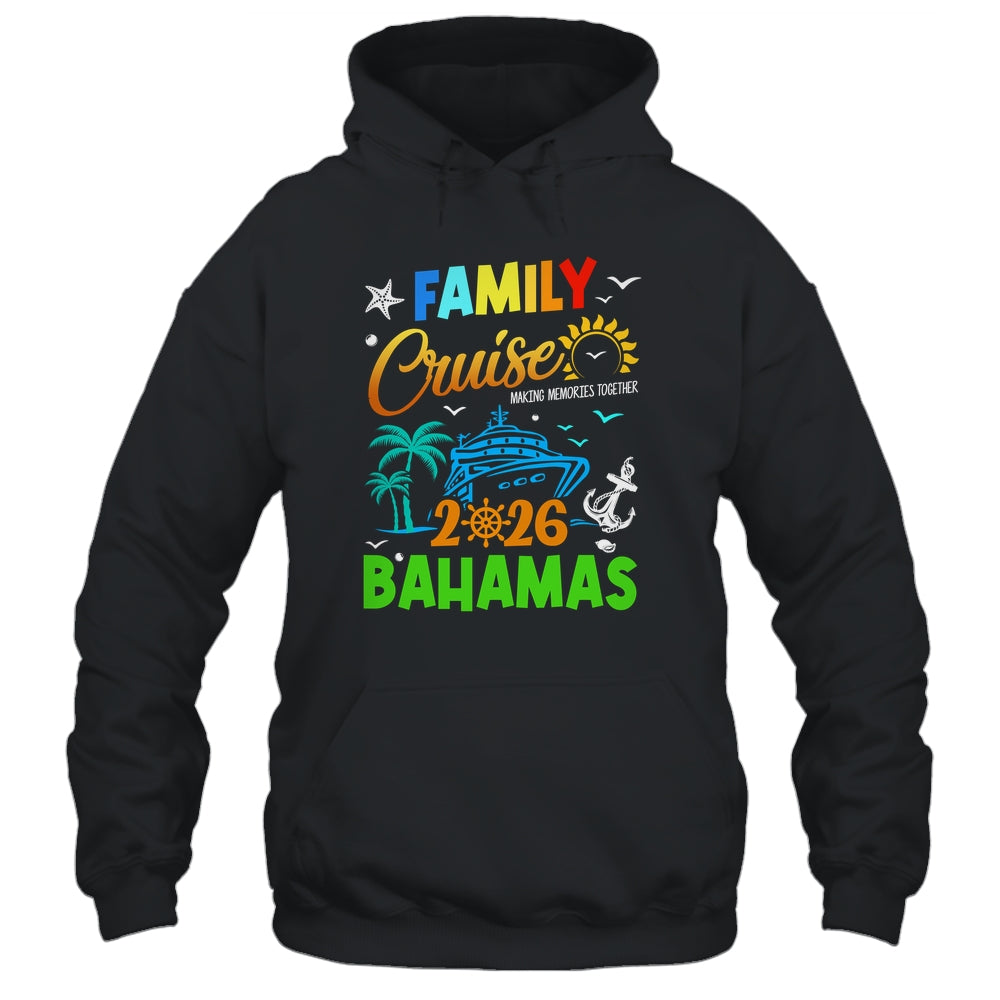Family Cruise 2026 Bahamas Cruising Together Squad Matching Shirt & Tank Top | teecentury