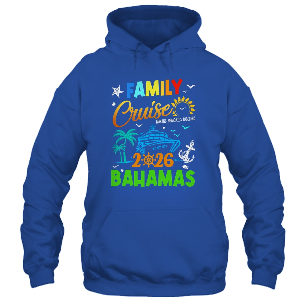 Family Cruise 2026 Bahamas Cruising Together Squad Matching Shirt & Tank Top | teecentury
