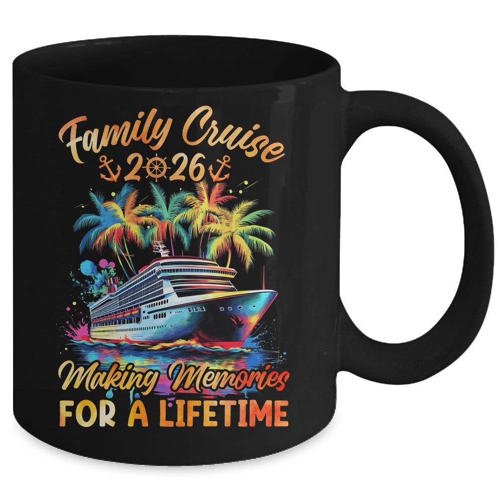 Family Cruise 2026 Family Crusin' Matching Cruise Vacation Mug | teecentury
