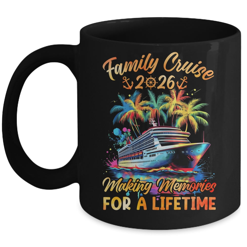 Family Cruise 2026 Family Crusin' Matching Cruise Vacation Mug | teecentury