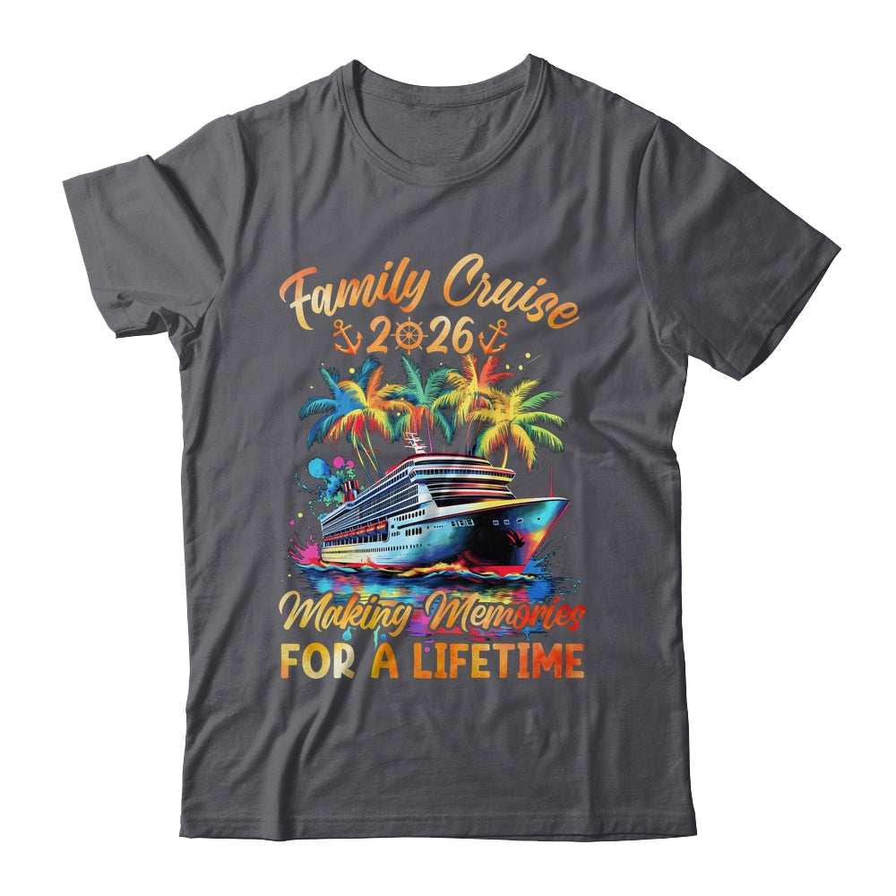 Family Cruise 2026 Family Crusin' Matching Cruise Vacation Shirt & Tank Top | teecentury
