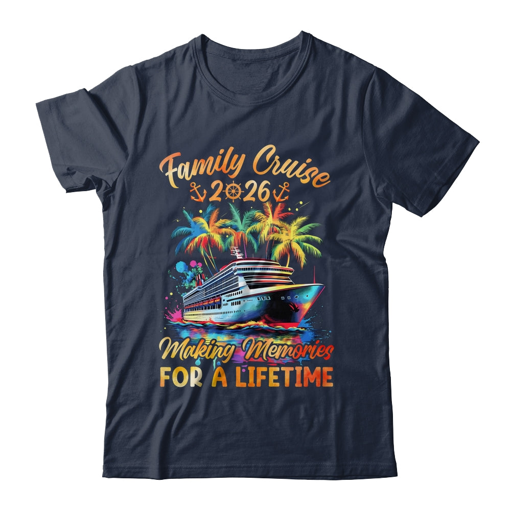 Family Cruise 2026 Family Crusin' Matching Cruise Vacation Shirt & Tank Top | teecentury