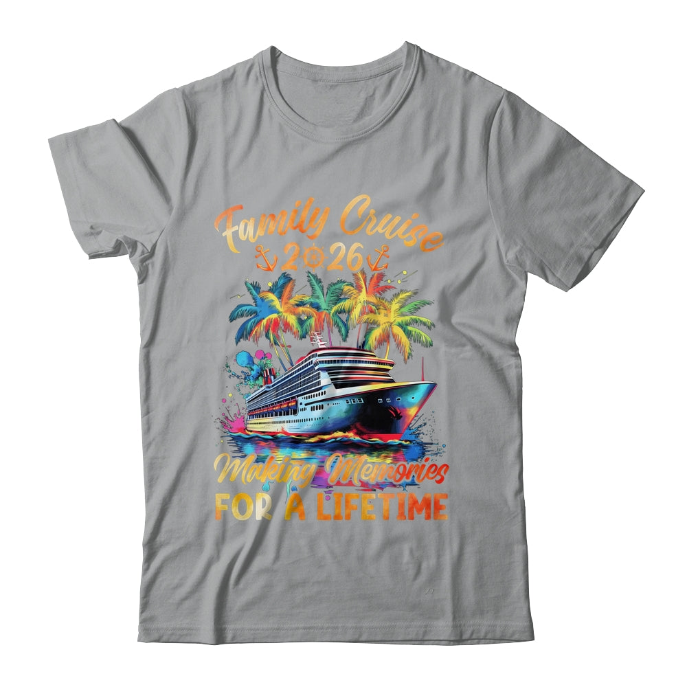 Family Cruise 2026 Family Crusin' Matching Cruise Vacation Shirt & Tank Top | teecentury