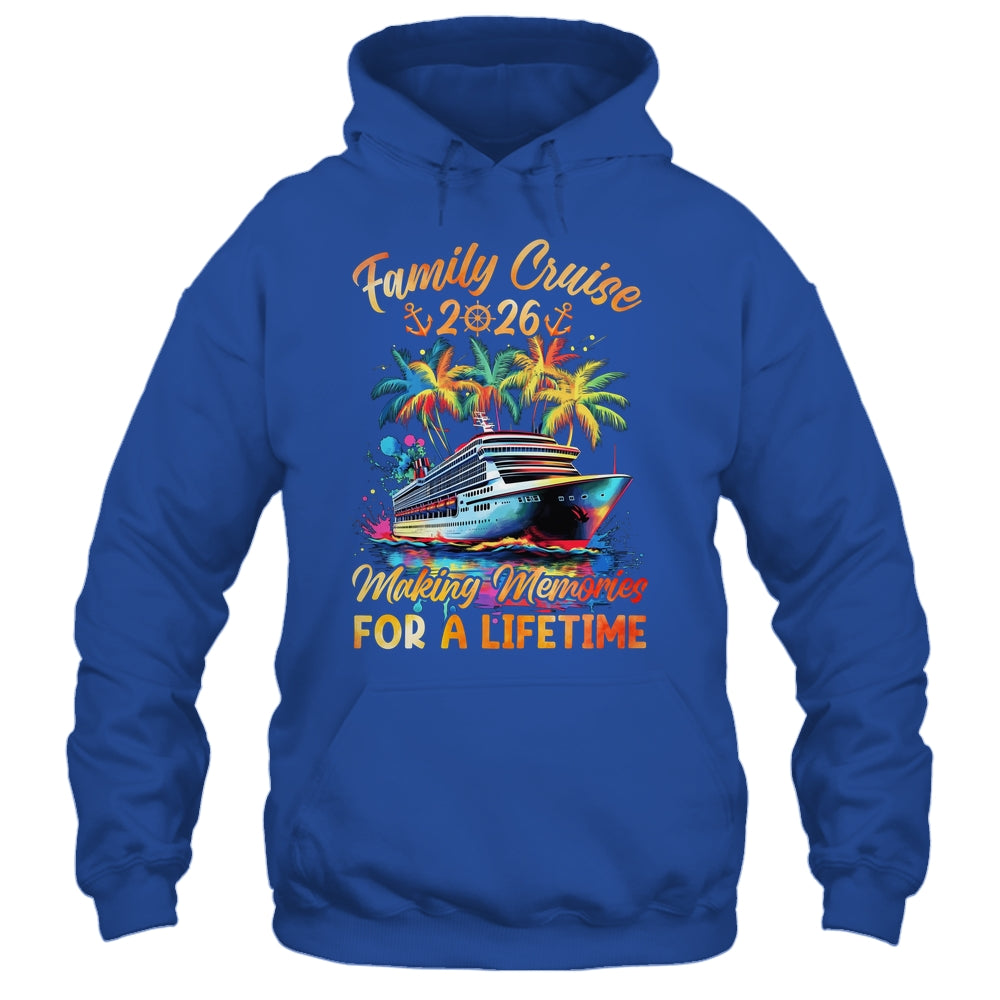 Family Cruise 2026 Family Crusin' Matching Cruise Vacation Shirt & Tank Top | teecentury