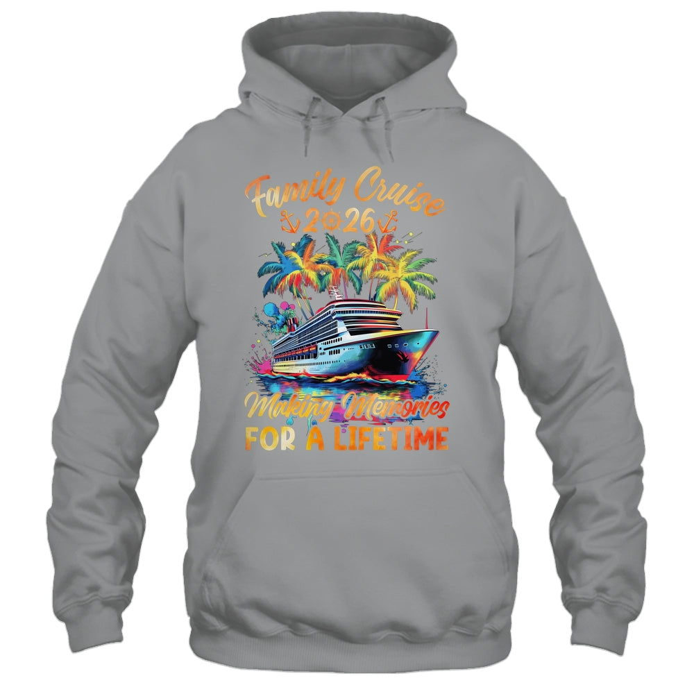 Family Cruise 2026 Family Crusin' Matching Cruise Vacation Shirt & Tank Top | teecentury