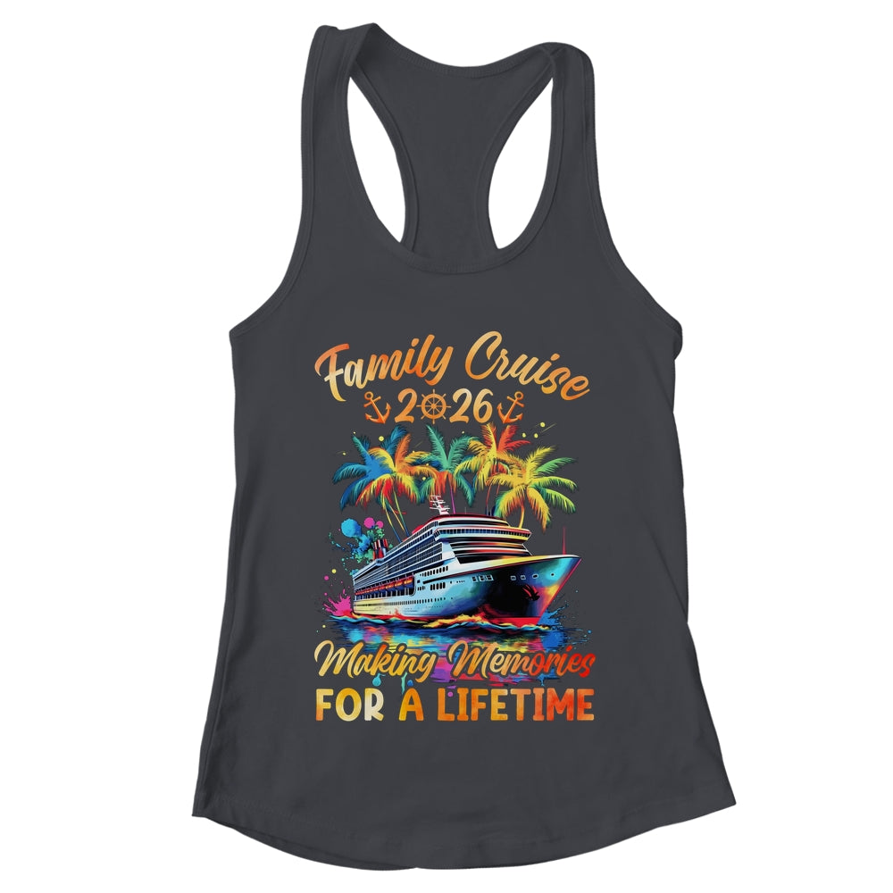 Family Cruise 2026 Family Crusin' Matching Cruise Vacation Shirt & Tank Top | teecentury