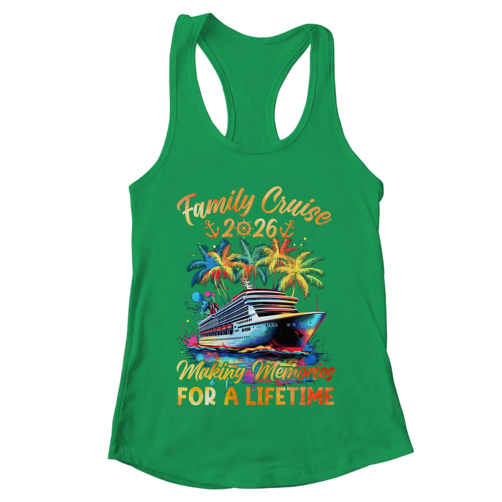 Family Cruise 2026 Family Crusin' Matching Cruise Vacation Shirt & Tank Top | teecentury