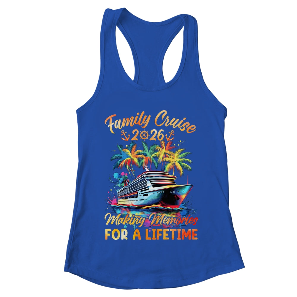 Family Cruise 2026 Family Crusin' Matching Cruise Vacation Shirt & Tank Top | teecentury