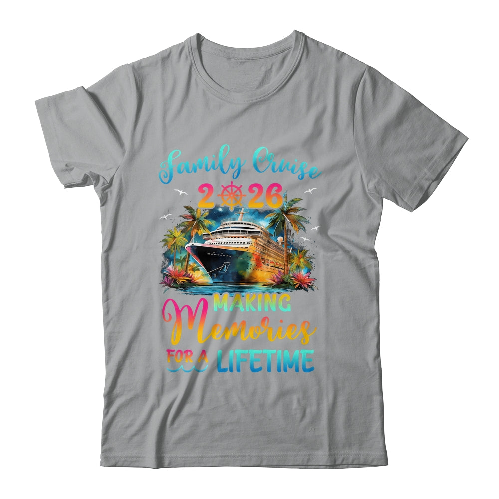 Family Cruise 2026 Family Matching Cruise Vacation Together Shirt & Tank Top | teecentury