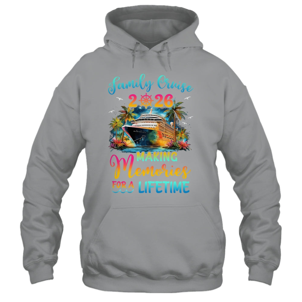 Family Cruise 2026 Family Matching Cruise Vacation Together Shirt & Tank Top | teecentury
