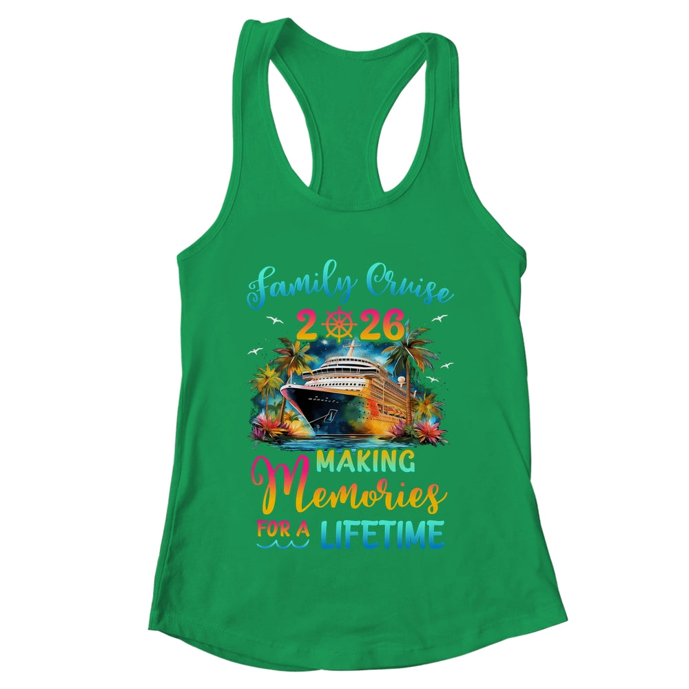 Family Cruise 2026 Family Matching Cruise Vacation Together Shirt & Tank Top | teecentury