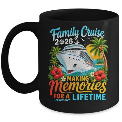 Family Cruise 2026 Family Matching Vacation Summer Trip Mug | teecentury