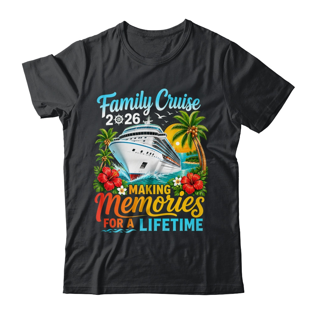 Family Cruise 2026 Family Matching Vacation Summer Trip Shirt & Tank Top | teecentury