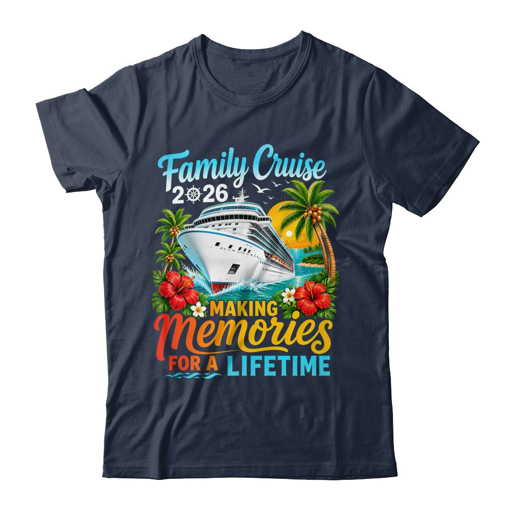 Family Cruise 2026 Family Matching Vacation Summer Trip Shirt & Tank Top | teecentury